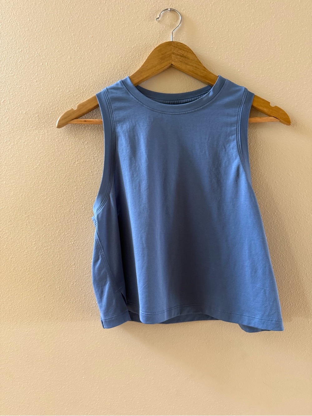 lululemon athletica Dusty Blue Sleeveless Crew Tank